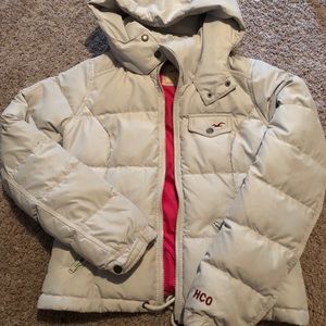 Juniors HOLLISTER Puffer Jacket Winter size Medium